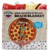 Toalla de playa pizza gigante
