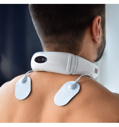 Masajeador de cuello con electro estimulación