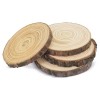 Set de posavasos de madera "tronco"